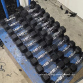 Cast Iron Rubber Free Weight Dumbbell Hex Set